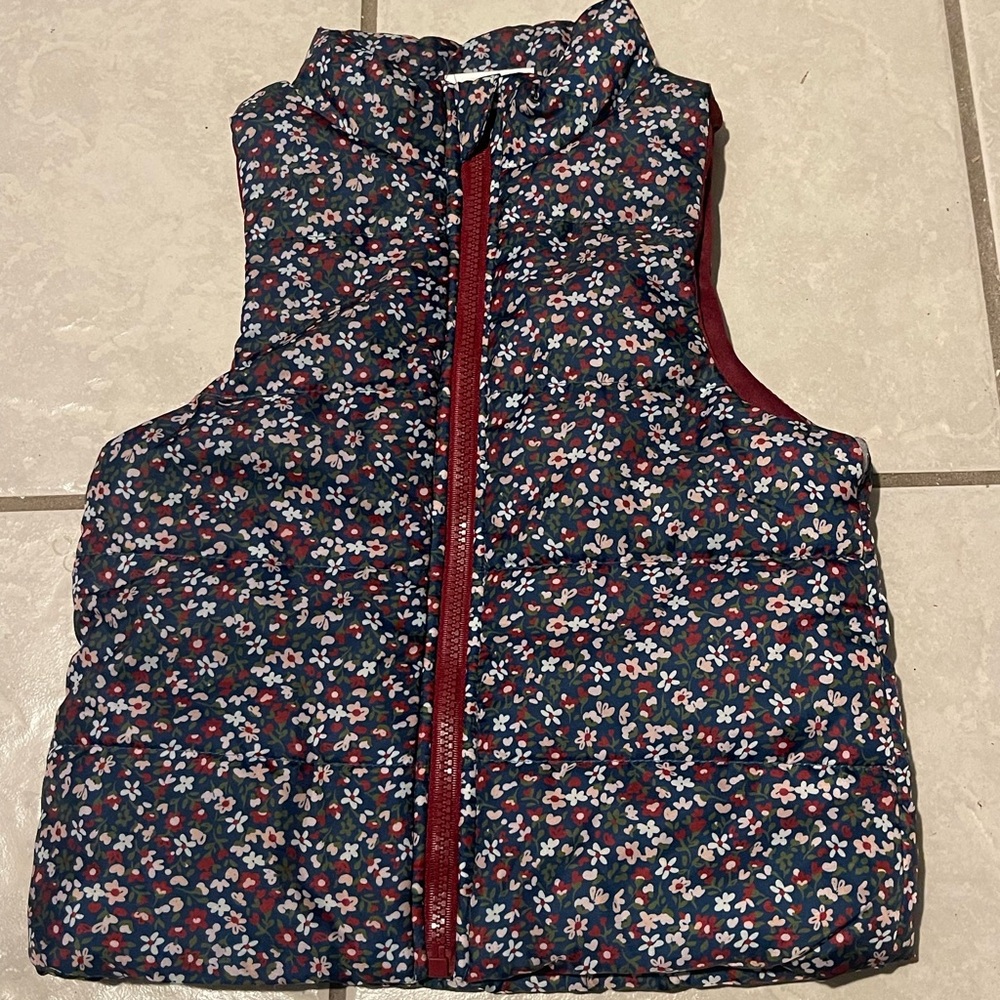 Youngland Floral Kids Vest - Multicolor Size‎ 6